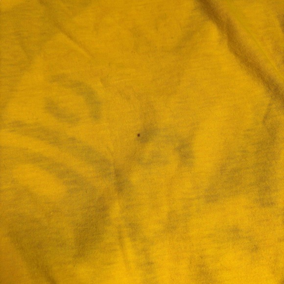 Vintage Yellow Goofy Disney Mickey & Co AOP Shirt Small - Picture 7 of 7